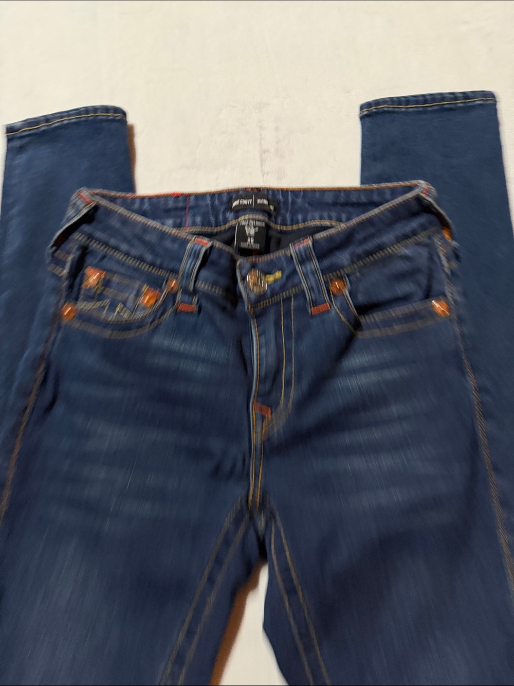 True Religion Jennie curvy mid rise skinny jeans - Picture 3 of 5